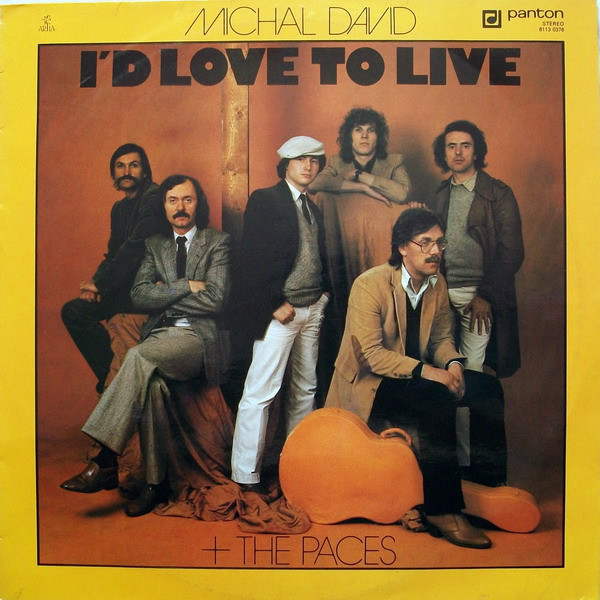 Michal David, The Paces Id Love To Live LP/1983/Pop Rock/Czeh/Nm