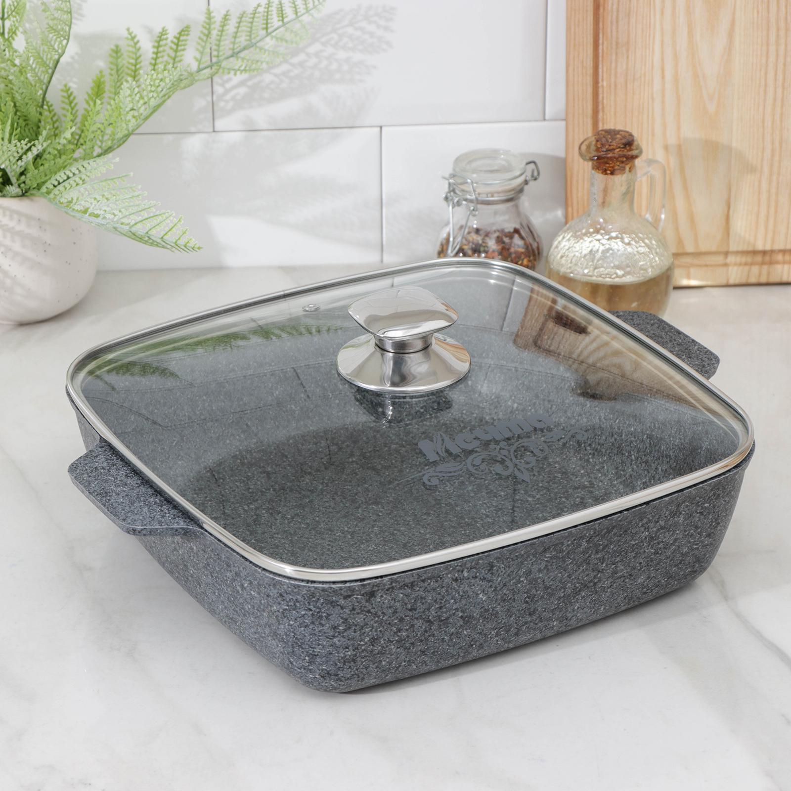 Жаровня Мечта Premium Grey 26х26см антипригарное покрытие Жаровня Мечта Premium Grey 26х26см антипригарное покрытие